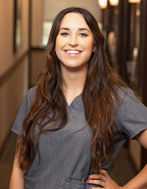 Clinical dental manager Kelsey